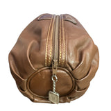 Gucci Vintage GG Logo Brown Pouch RARE - Clairely Amazing