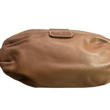 Gucci Vintage GG Logo Brown Pouch RARE - Clairely Amazing