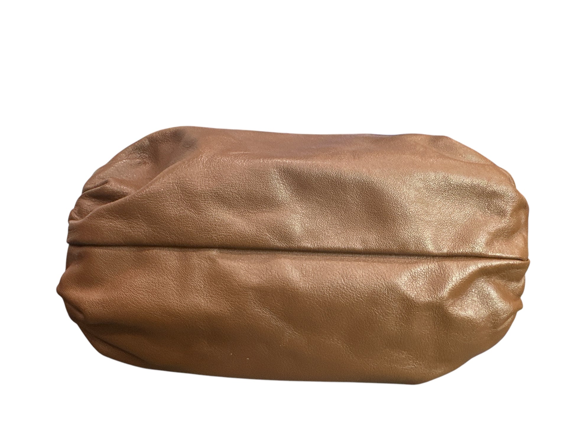 Gucci Vintage GG Logo Brown Pouch RARE - Clairely Amazing