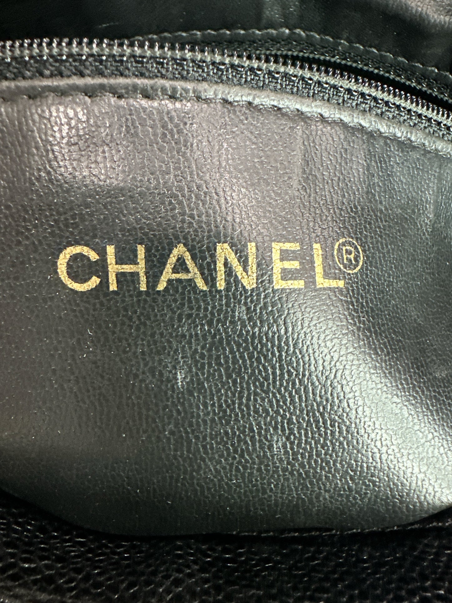 Chanel  Caviar CC Shopper Tote - Clairely Amazing