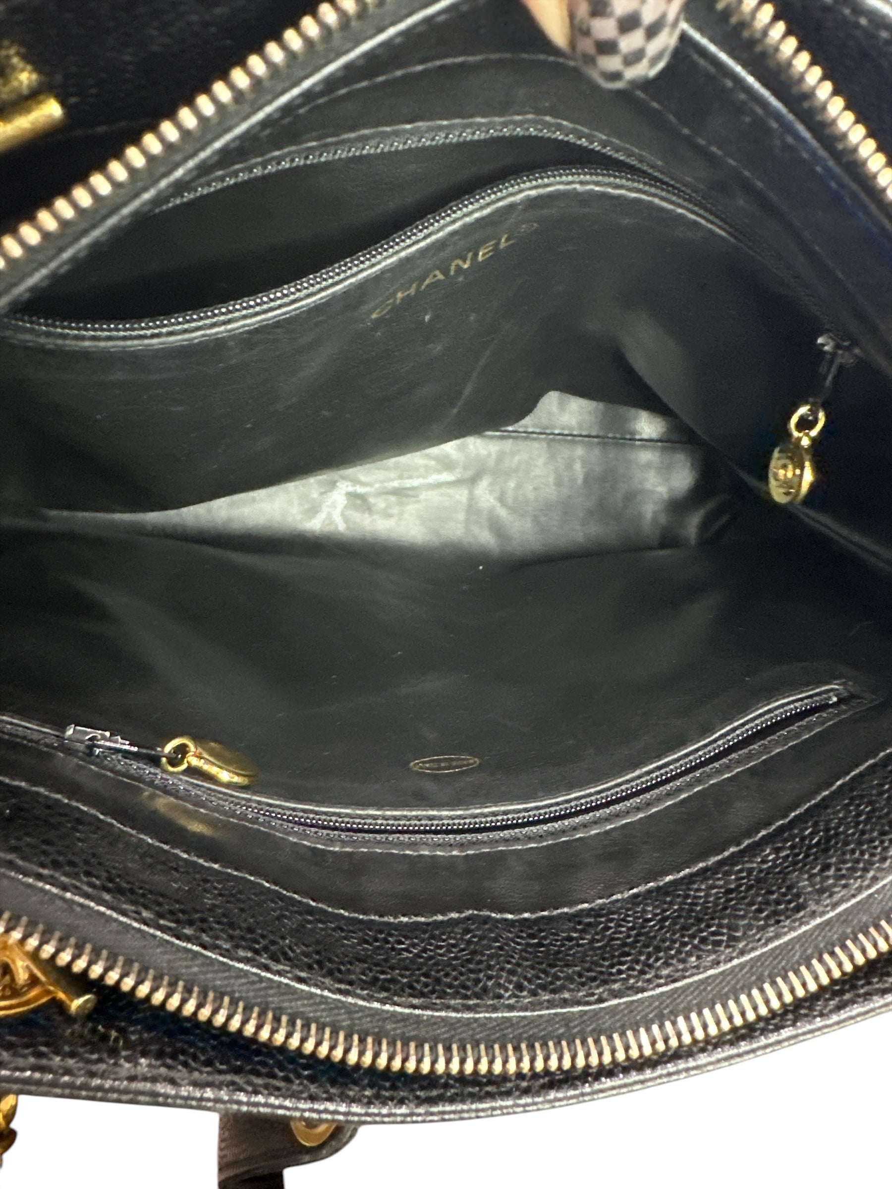 Chanel  Caviar CC Shopper Tote - Clairely Amazing