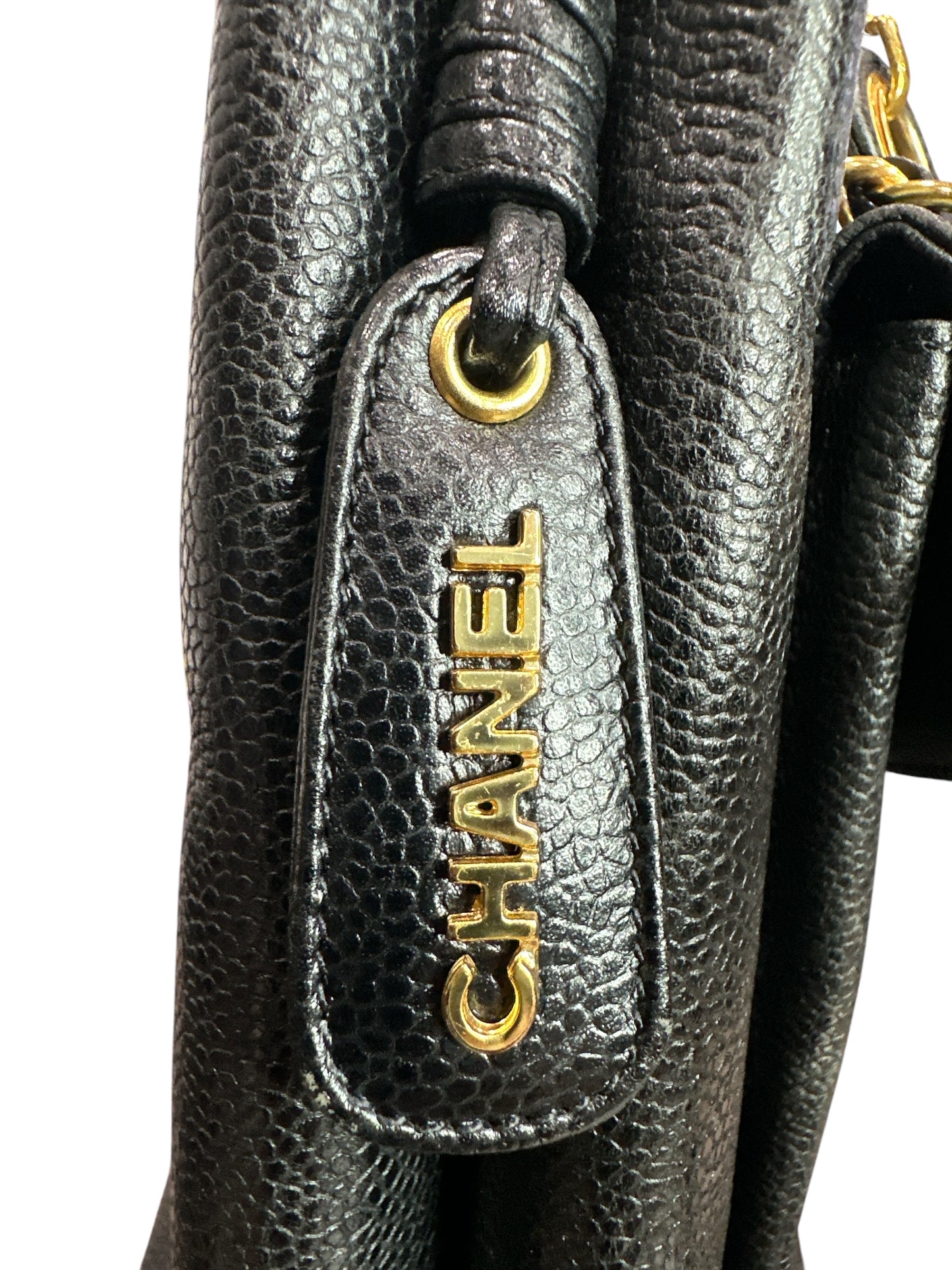 Chanel  Caviar CC Shopper Tote - Clairely Amazing