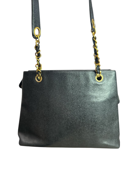 Chanel  Caviar CC Shopper Tote - Clairely Amazing