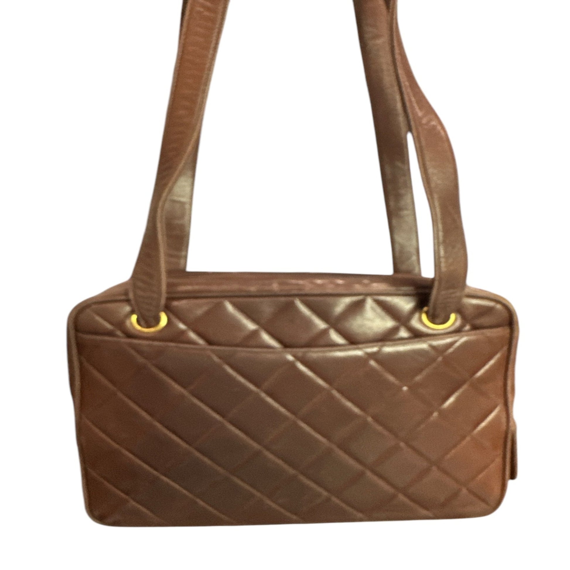 1994-1995 Chanel Matelassé Burgundy Leather Bag - Clairely Amazing