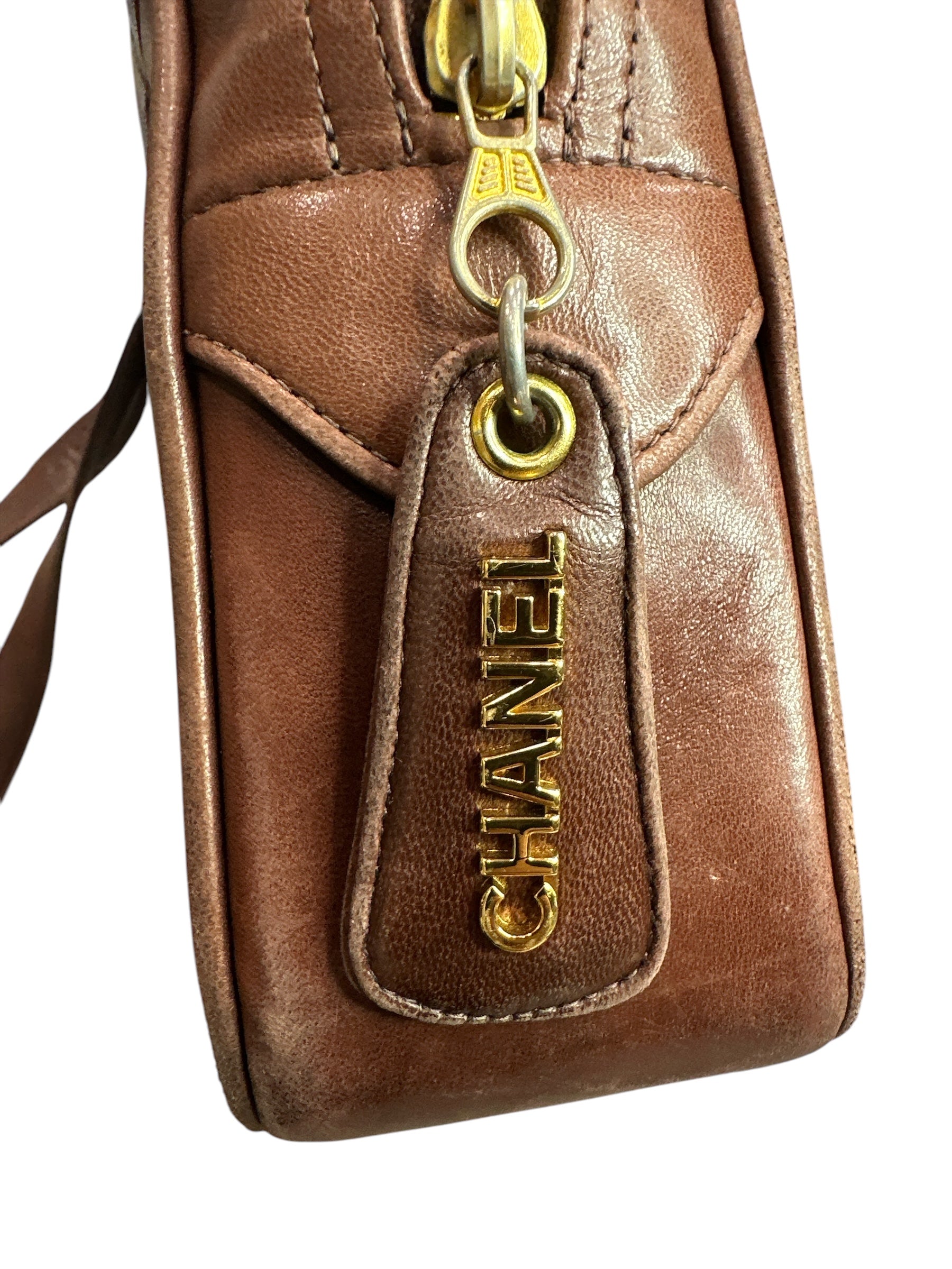 1994-1995 Chanel Matelassé Burgundy Leather Bag - Clairely Amazing