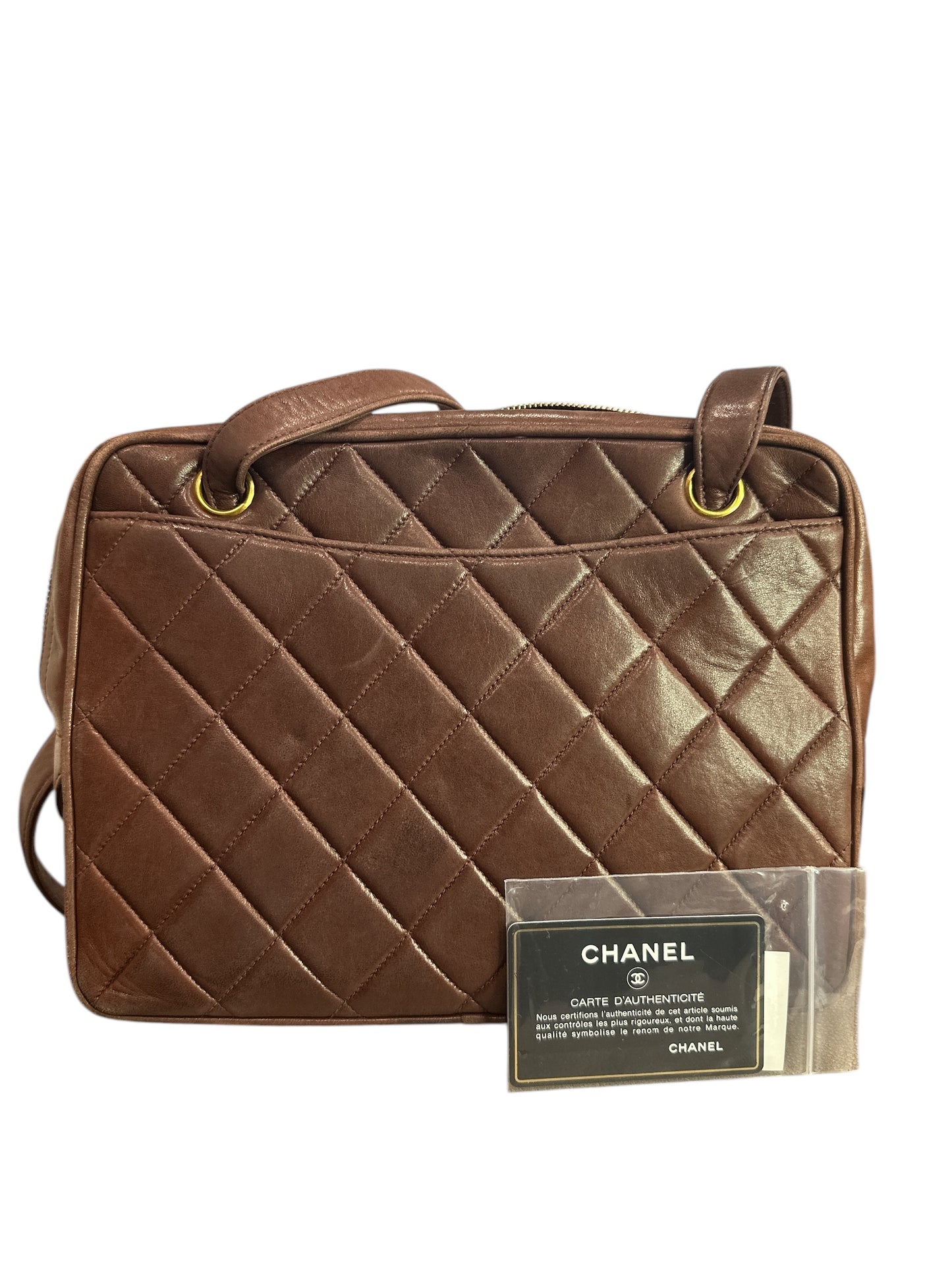1994-1995 Chanel Matelassé Burgundy Leather Bag - Clairely Amazing