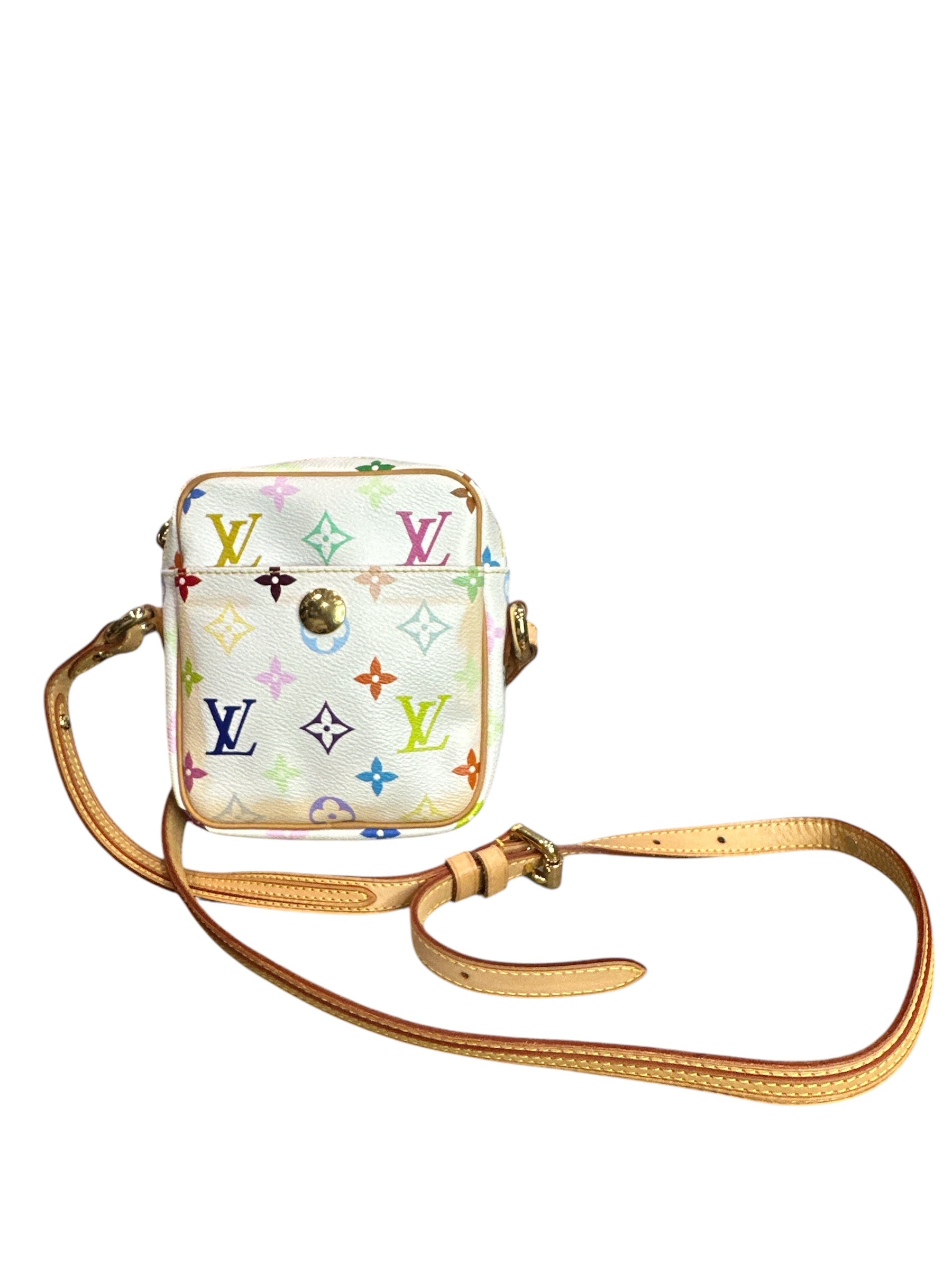 Louis Vuitton Rift Crossbody White Multicolor Takashi Murakami Limited Edition - Clairely Amazing