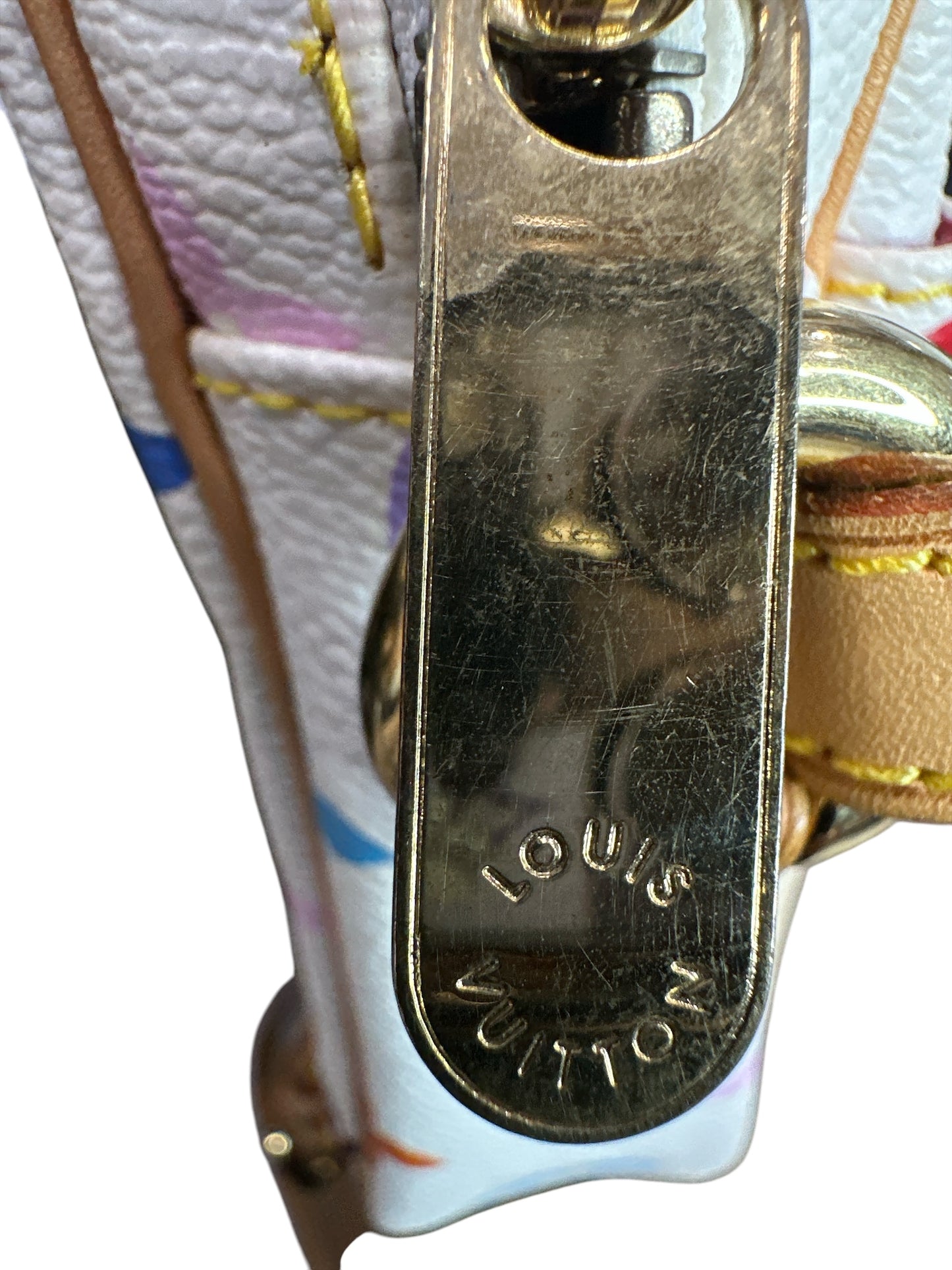 Louis Vuitton Rift Crossbody White Multicolor Takashi Murakami Limited Edition - Clairely Amazing