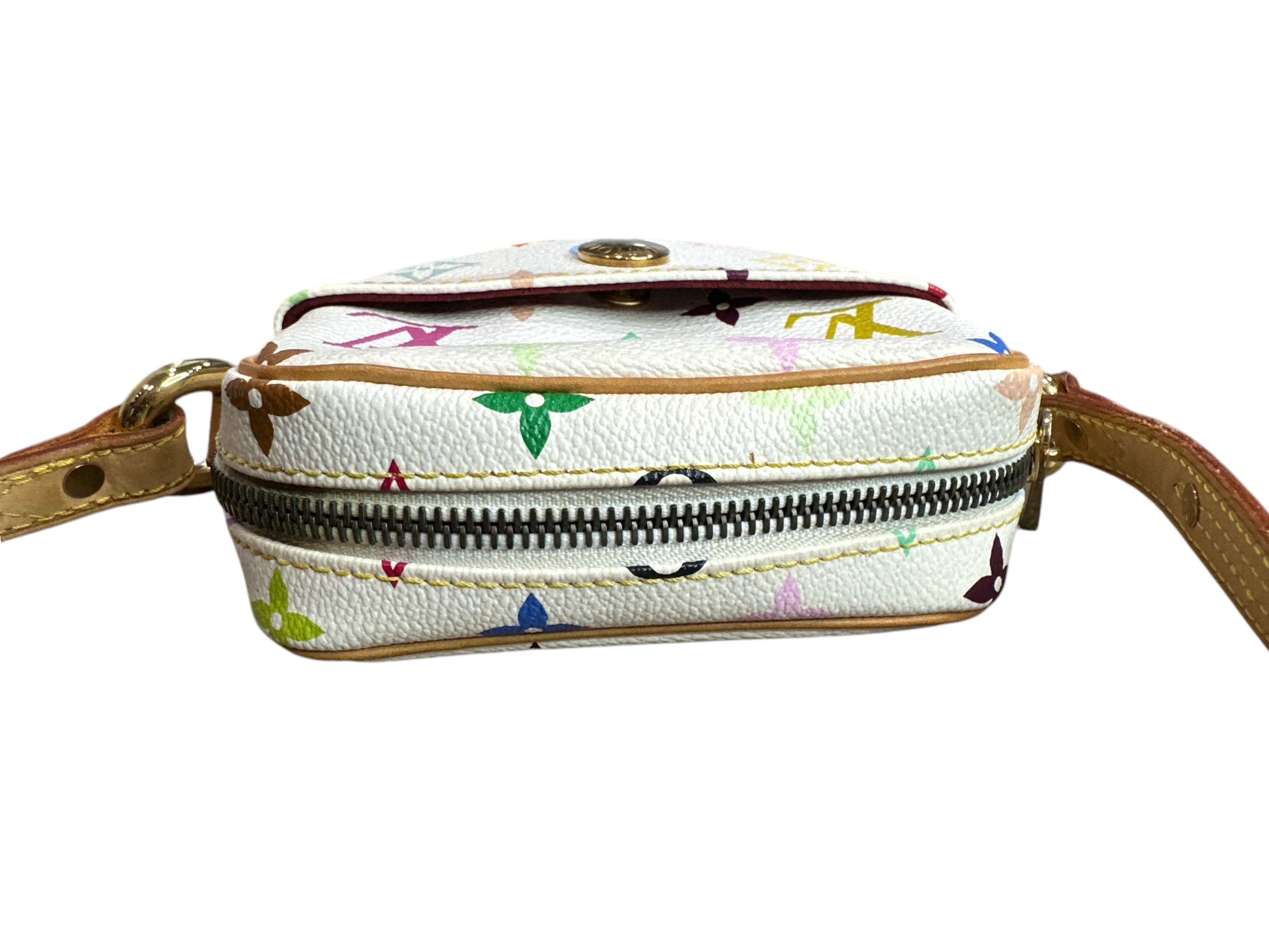 Louis Vuitton Rift Crossbody White Multicolor Takashi Murakami Limited Edition - Clairely Amazing