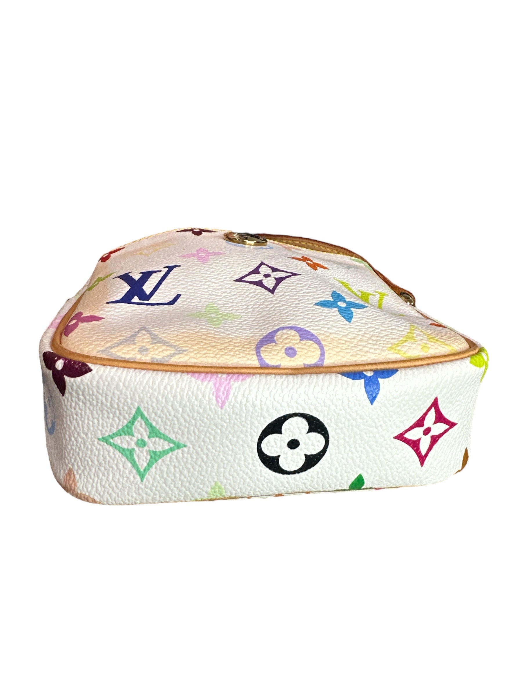 Louis Vuitton Rift Crossbody White Multicolor Takashi Murakami Limited Edition - Clairely Amazing