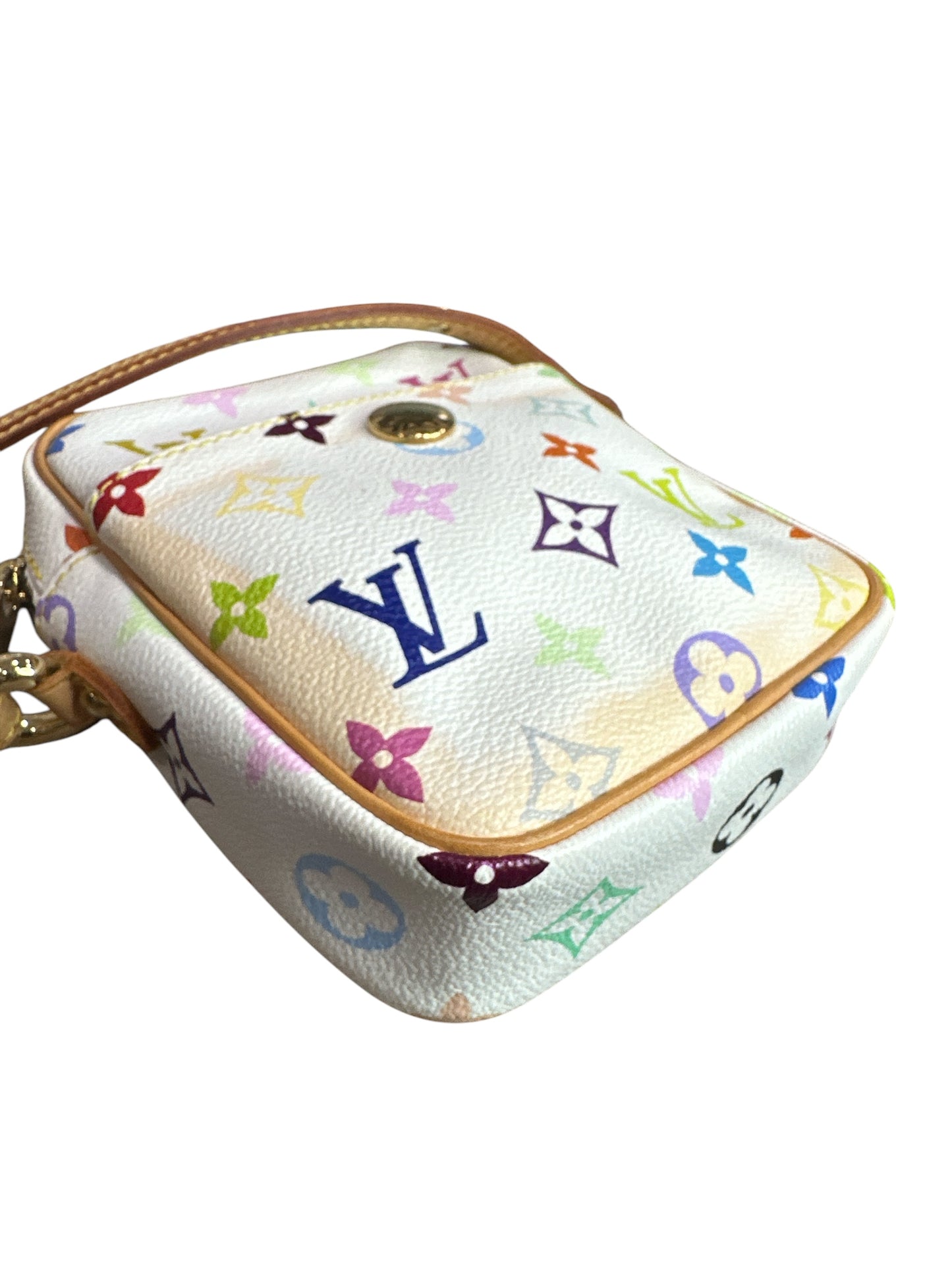 Louis Vuitton Rift Crossbody White Multicolor Takashi Murakami Limited Edition - Clairely Amazing