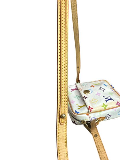 Louis Vuitton Rift Crossbody White Multicolor Takashi Murakami Limited Edition - Clairely Amazing