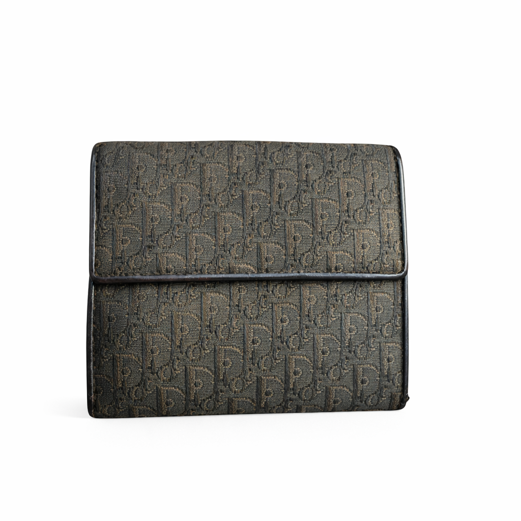 Dior Trotter Folding Wallet – 100% Authentic Pre-Owned Vintage Wallet
