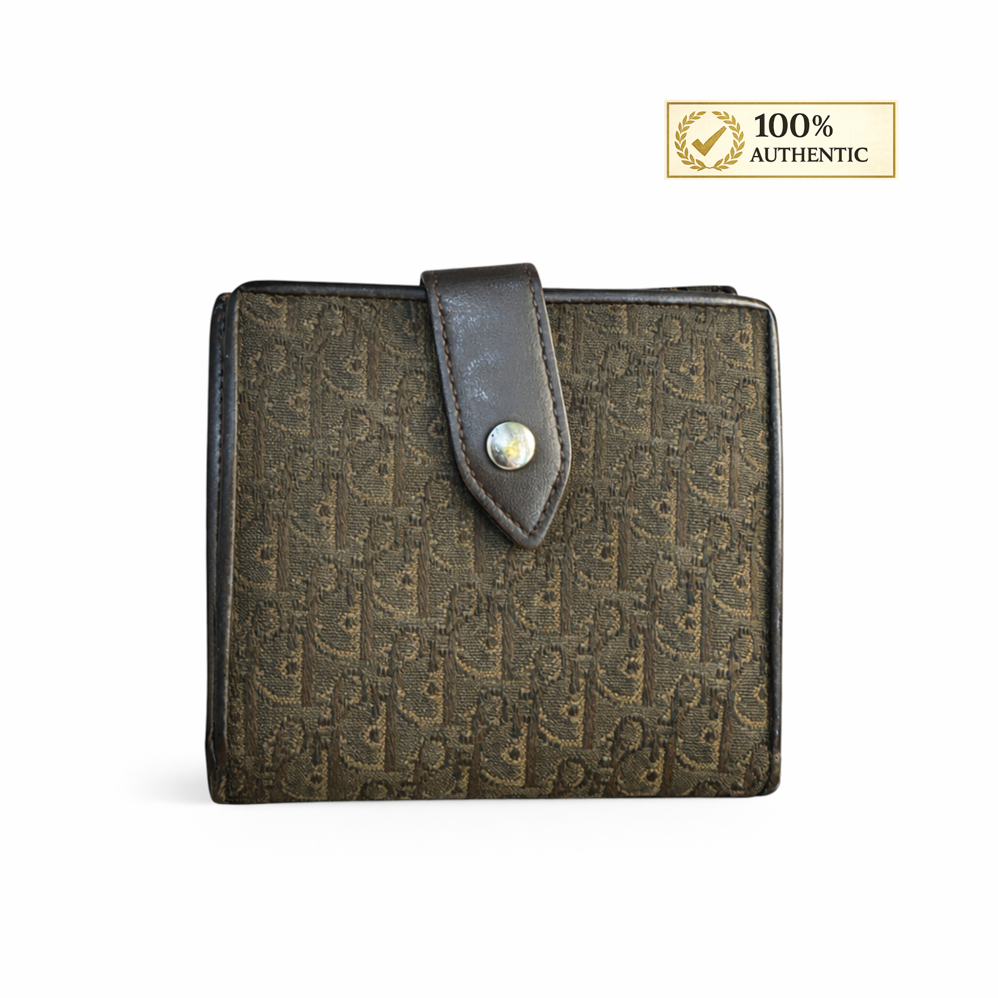 Dior Trotter Folding Wallet – 100% Authentic Pre-Owned Vintage Wallet