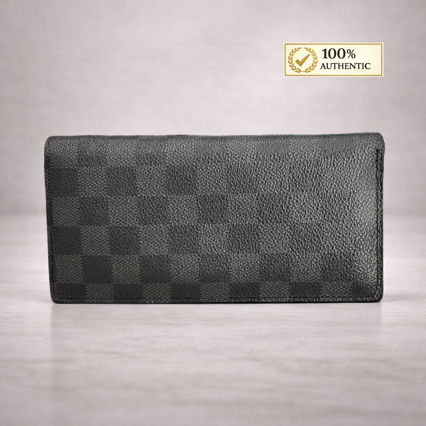 Graphite Damier Brazza Wallet