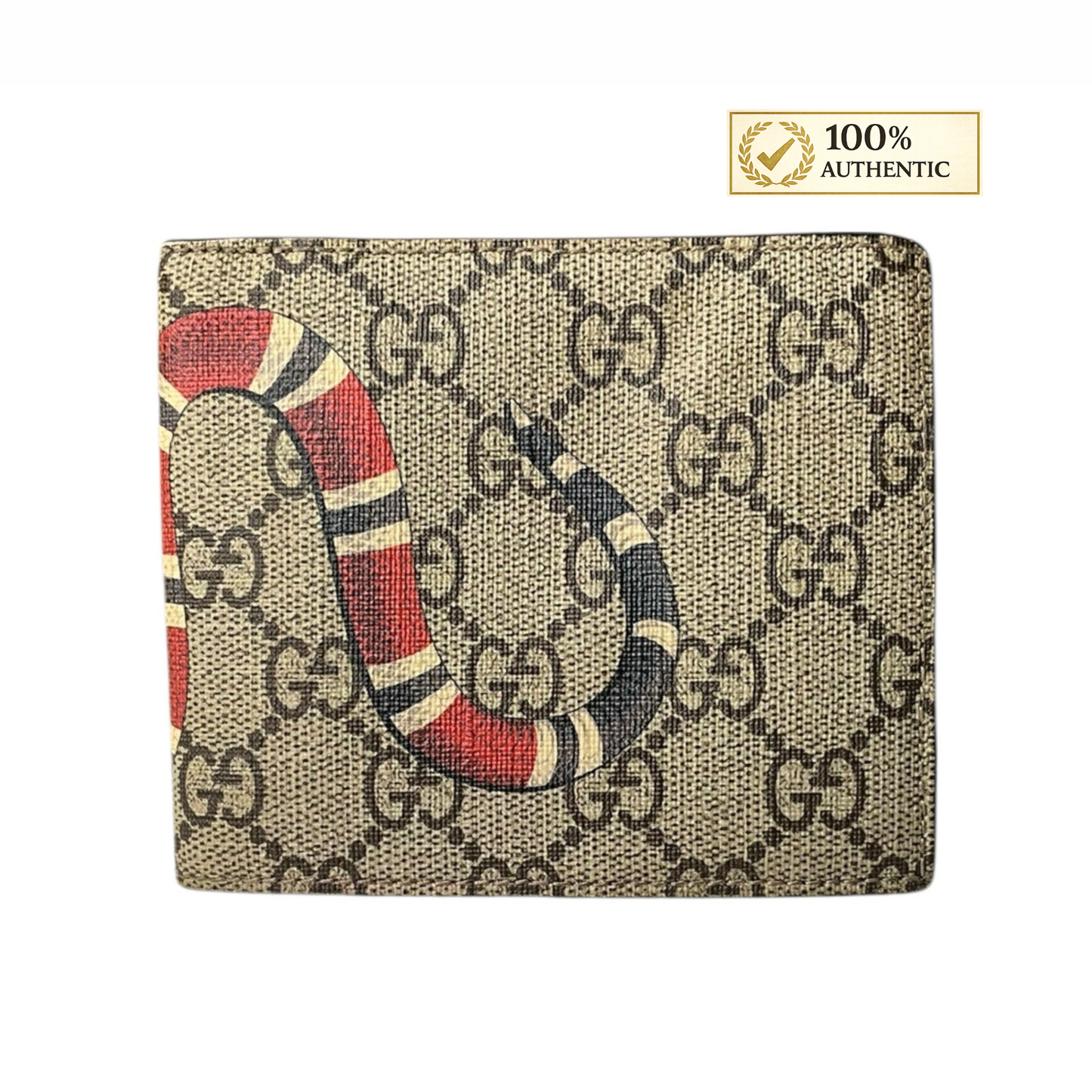 Gucci Kingsnake Bi-Fold Wallet