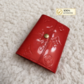 Authentic Louis Vuitton Monogram Vernis Card Case