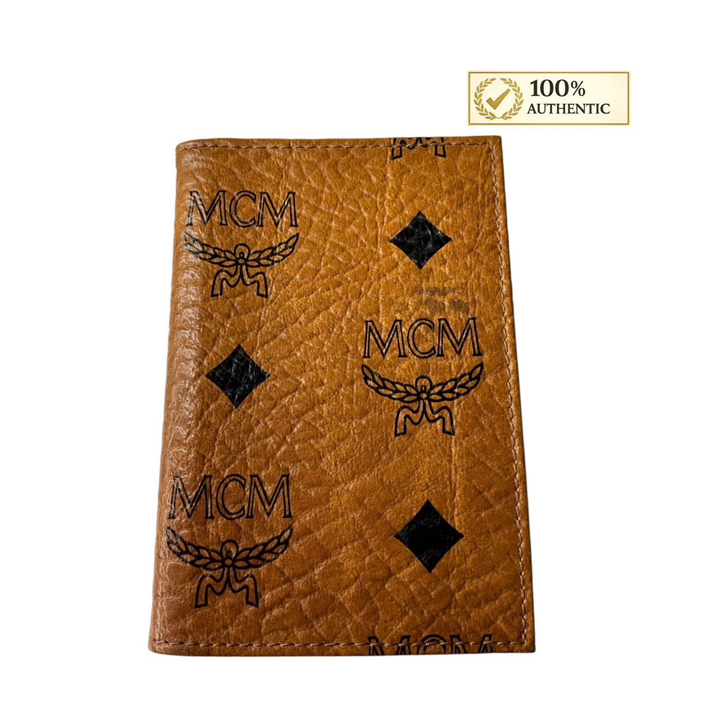 MCM Cognac Card Holder