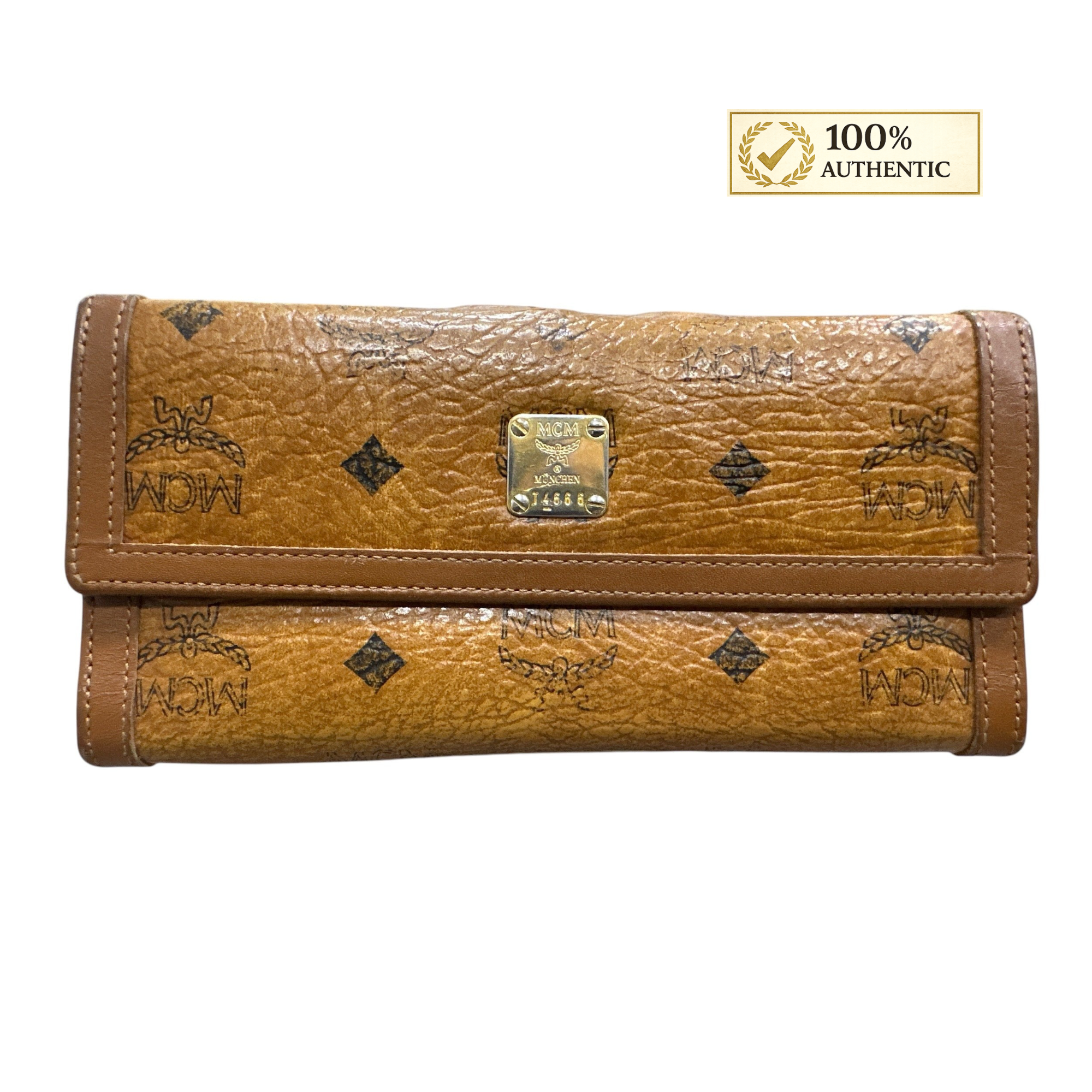 MCM Wallet COGNAC