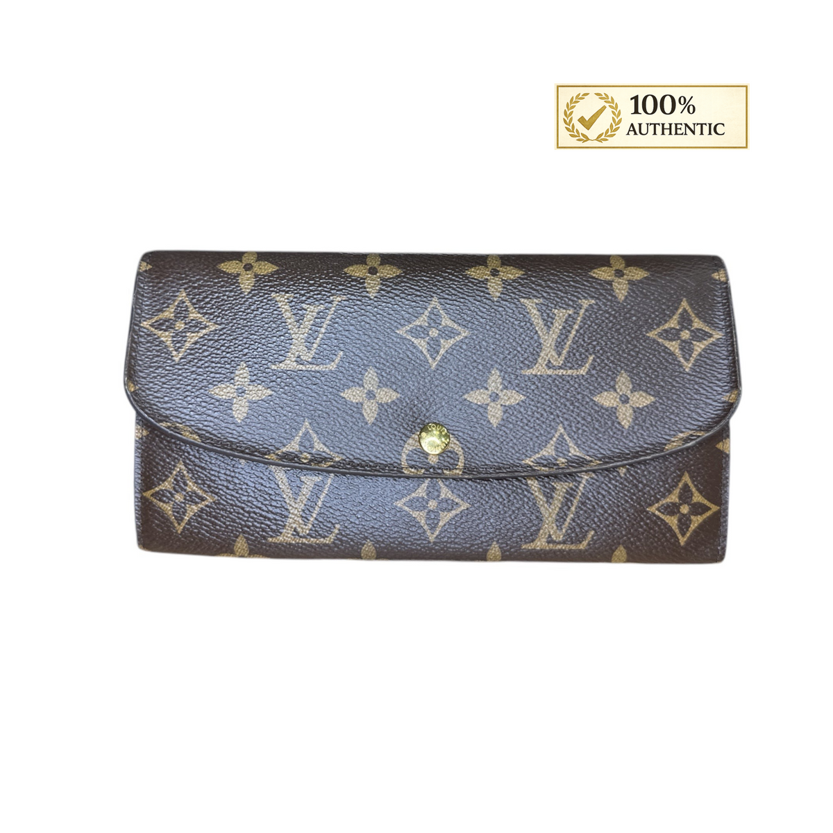Authentic Louis Vuitton Monogram Canvas Emilie Wallet – Fuchsia