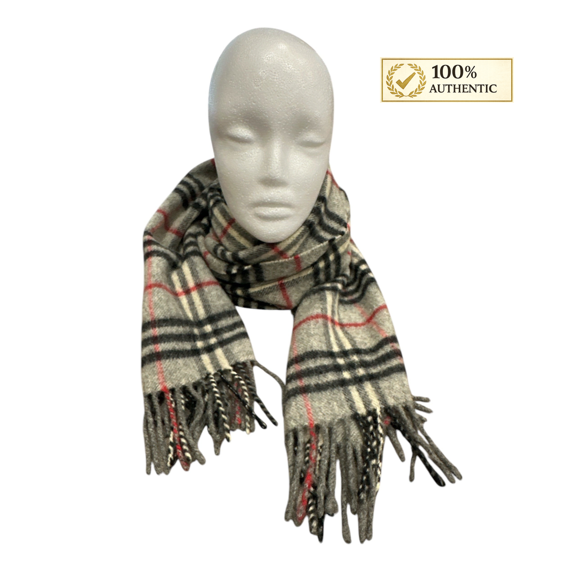 Bufanda Burberry 209% lana de cordero