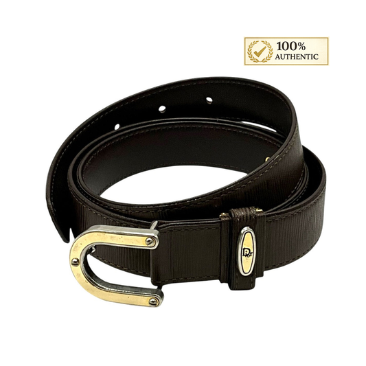 126. Dior Vintage Gold/Silver Belt