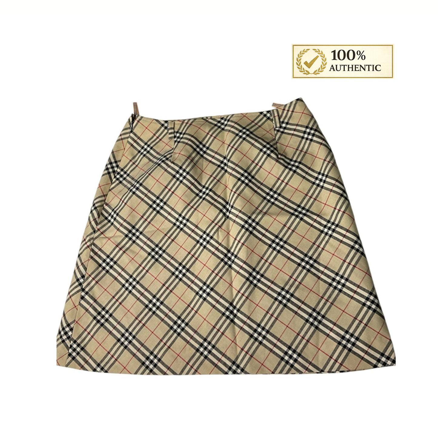 Burberrys Plaid Skirt 36