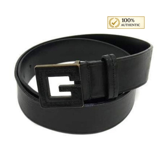 Gucci Black Leather Belt Size 31-33