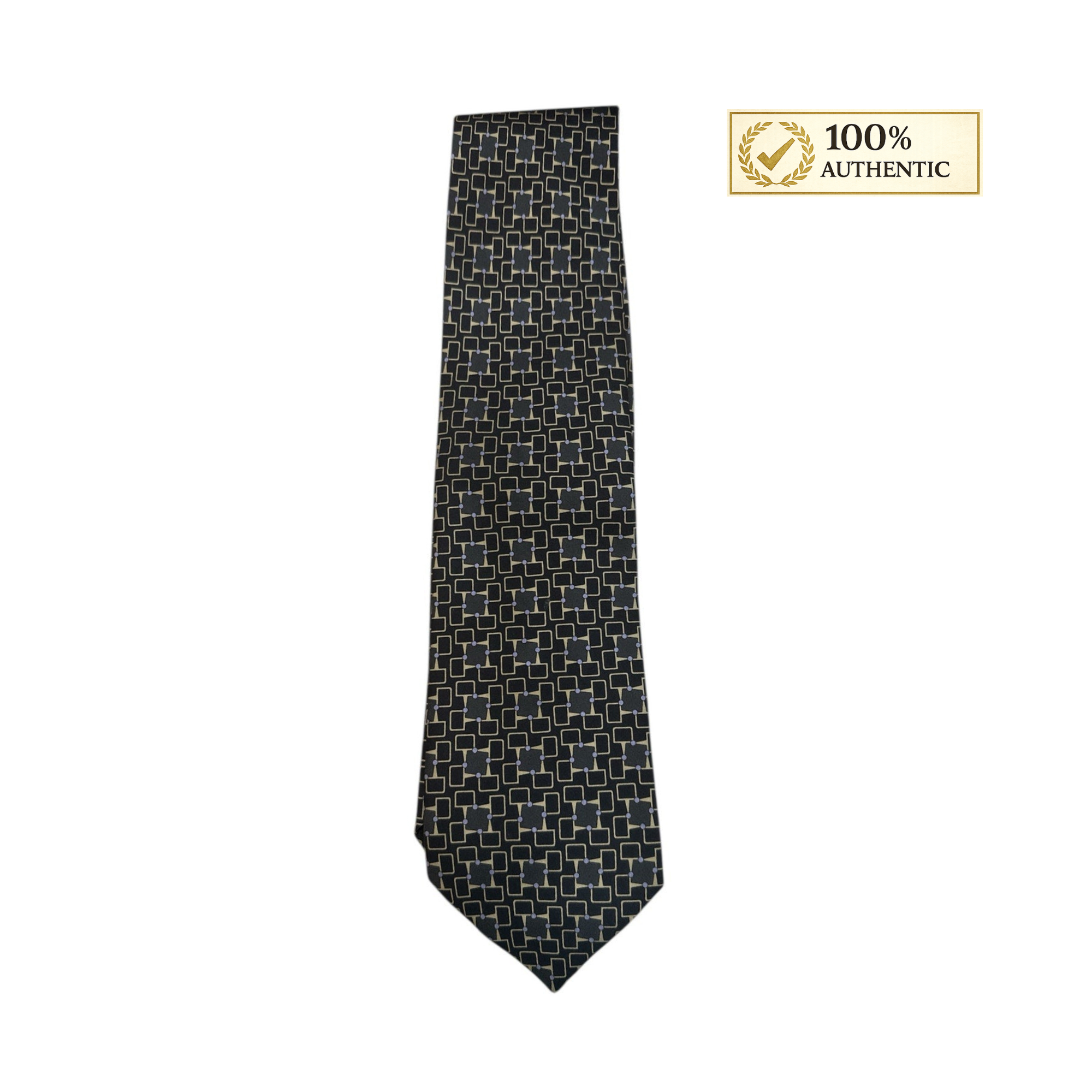 Gucci Blue Gray Necktie