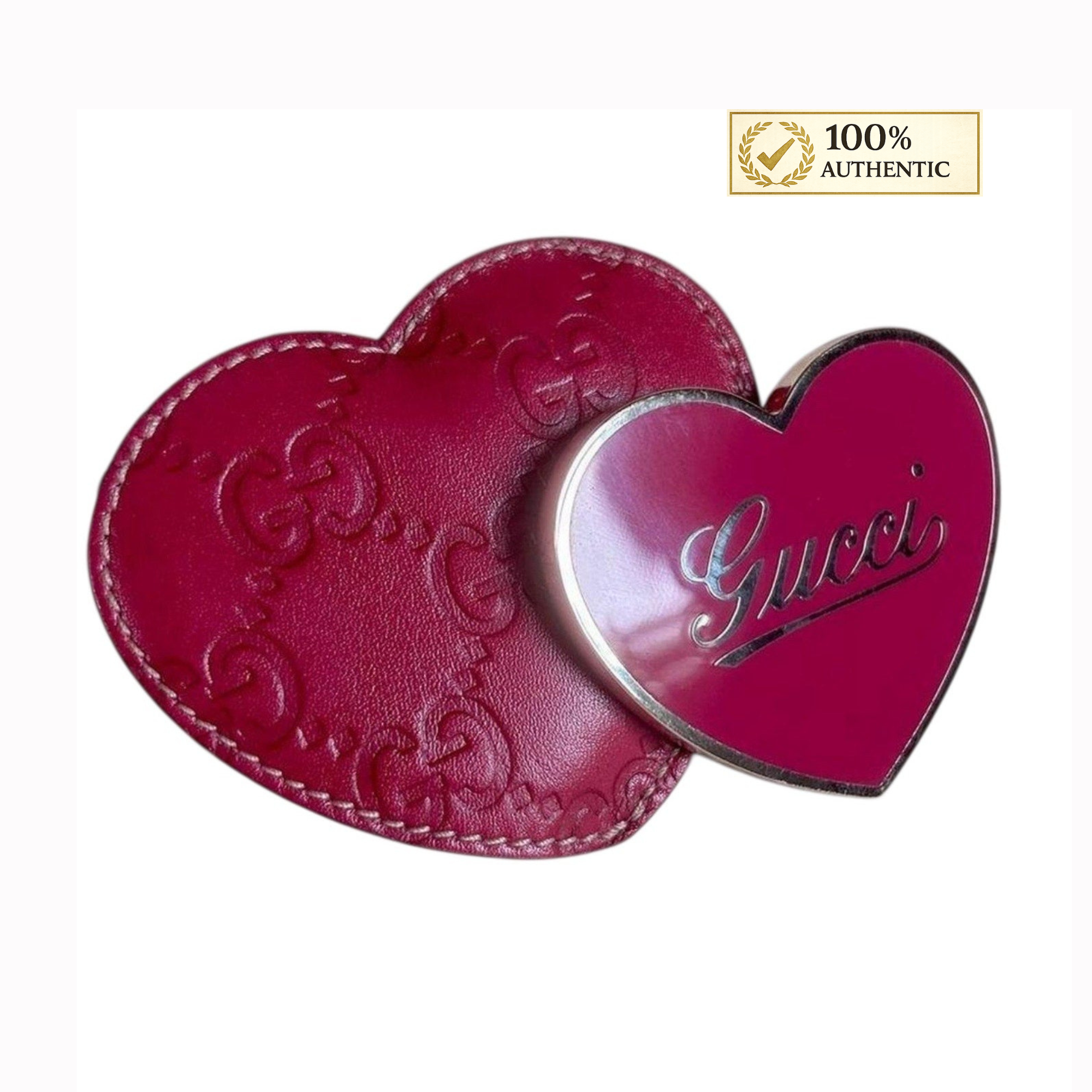 Gucci Heart Pocket Mirror