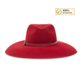 Red Gucci Wool Felt Hat