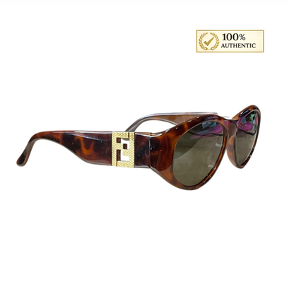 Fendi Gold Zucca Shades