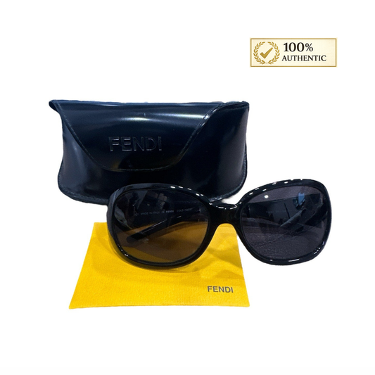 Fendi Zucca Black Sunglasses