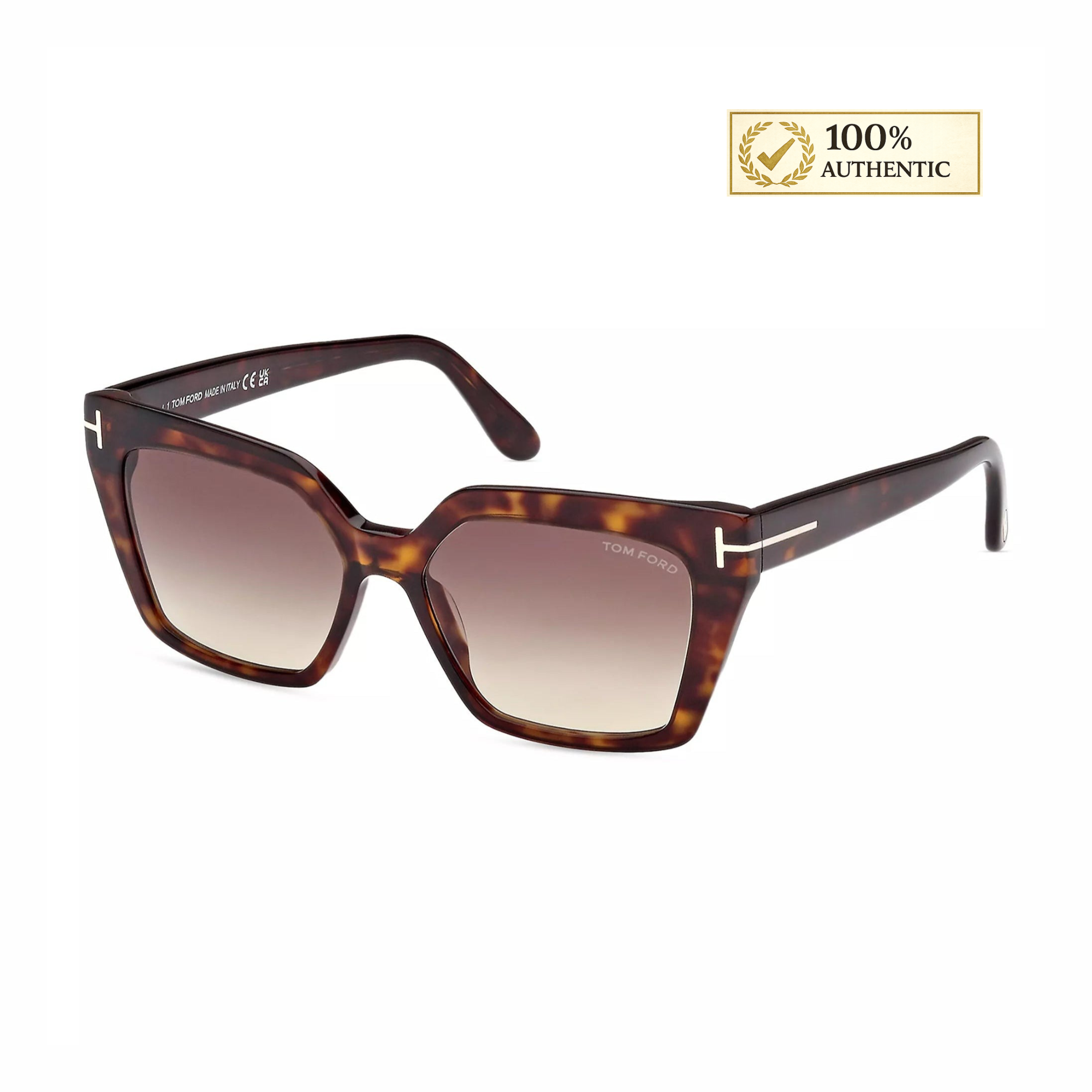 Tom Ford Winona Cat Eye Brown Sunglasses