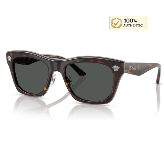 Versace Unisex Round Sunglasses, VE2272 - Havana