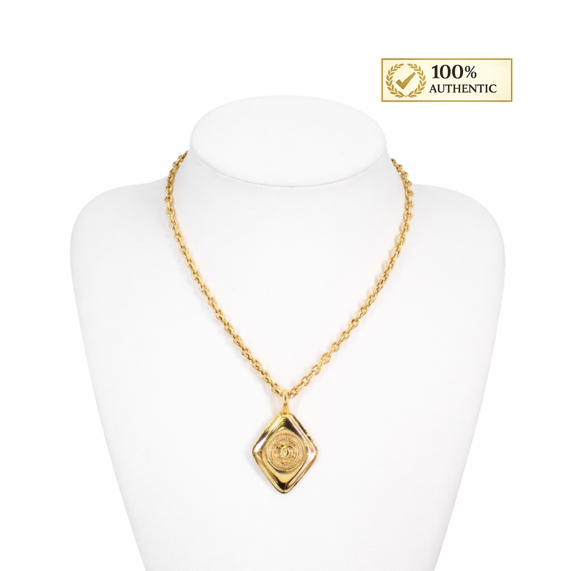 Chanel Gold Diamond Necklace