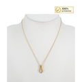 Christian Dior Heart & CD Logo Necklace