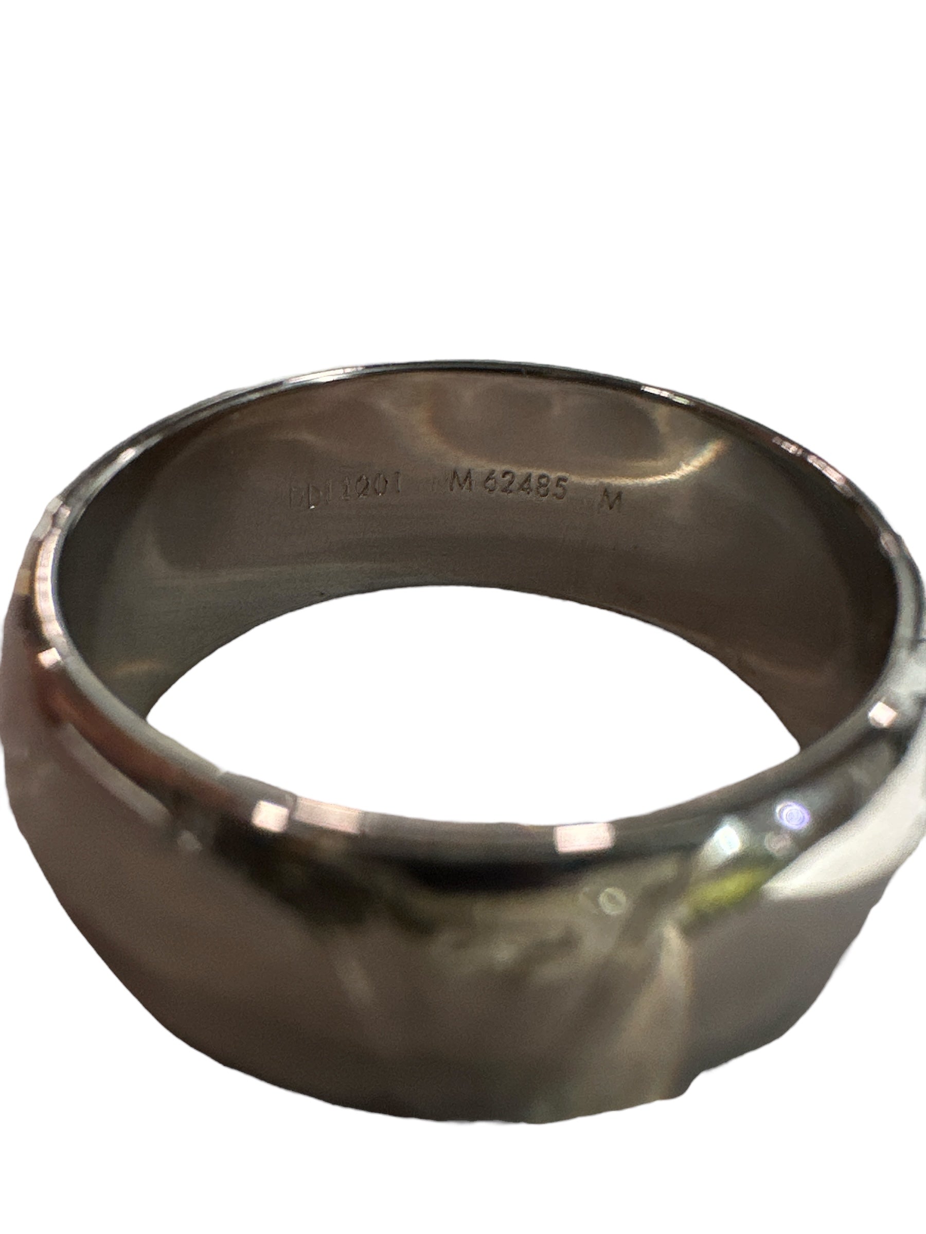 Louis Vuitton Zamac Palladium Monogram Ring M Silver - Clairely Amazing