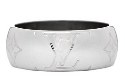 Louis Vuitton Zamac Palladium Monogram Ring M Silver - Clairely Amazing
