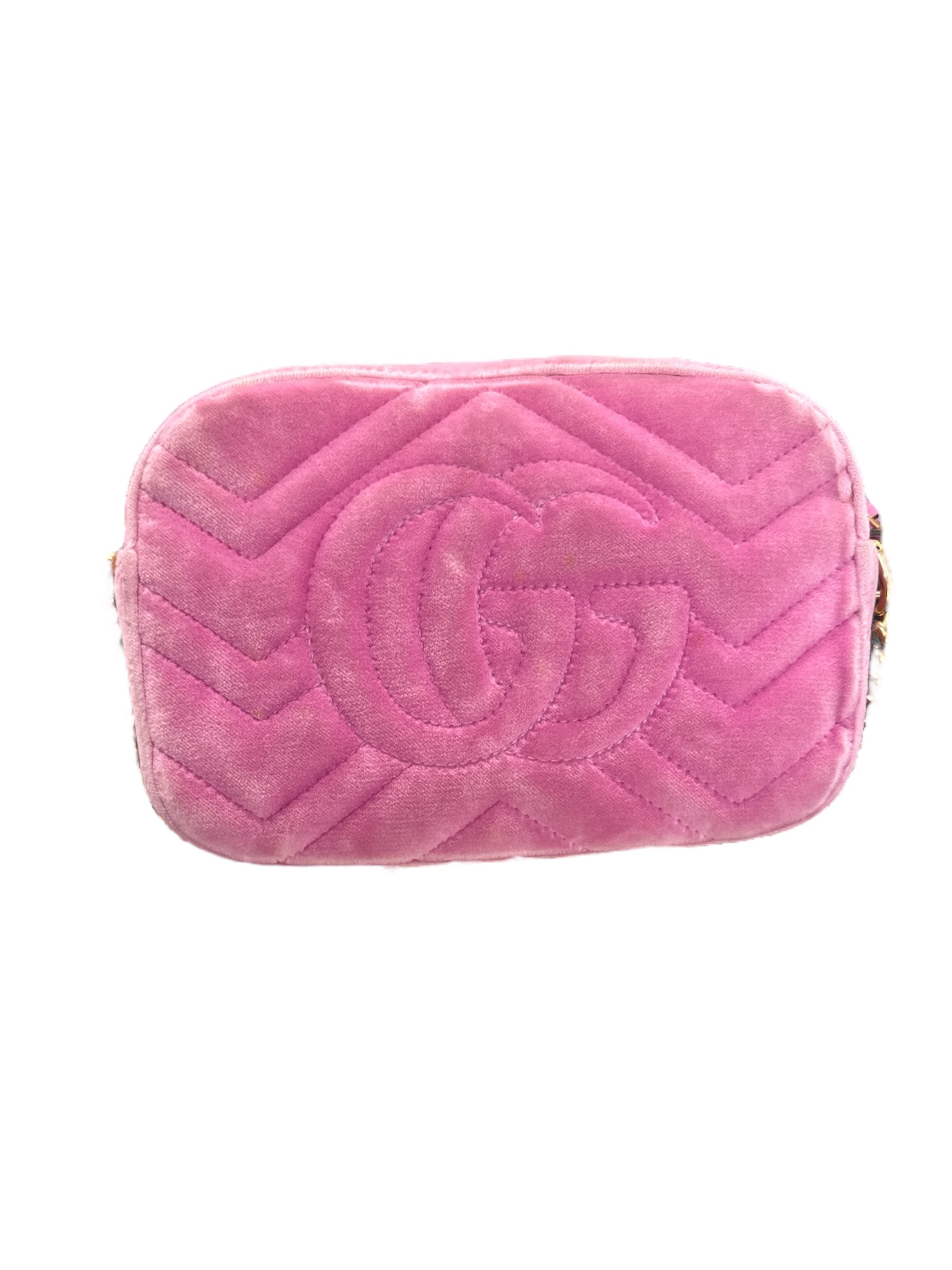 Gucci
Velvet Mini GG Marmont Marquise Crystals Matelasse Shoulder Bag - Clairely Amazing