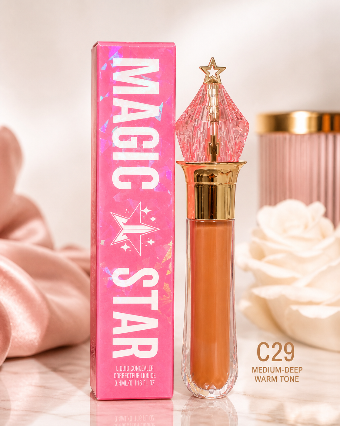 Jeffree Star Magic Star Liquid Concealer – Full Coverage (Multiple Shades)
