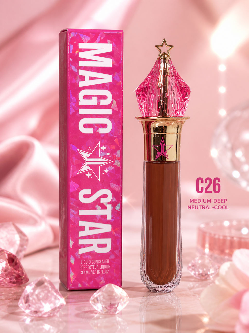 Jeffree Star Magic Star Liquid Concealer – Full Coverage (Multiple Shades)