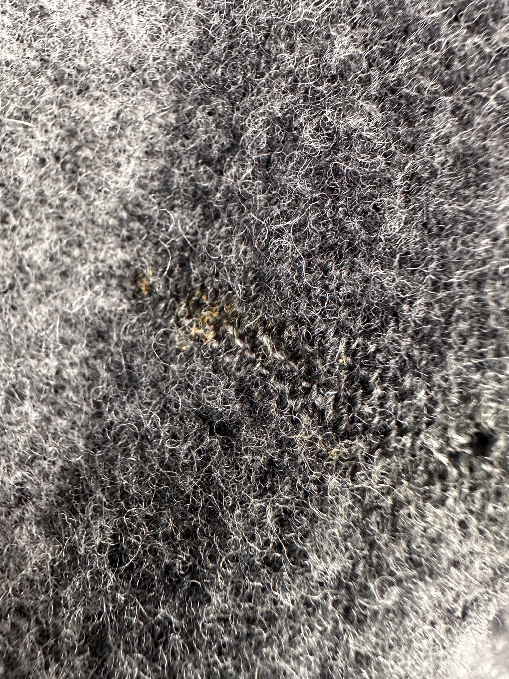 Fendi Gray Wool Scarf