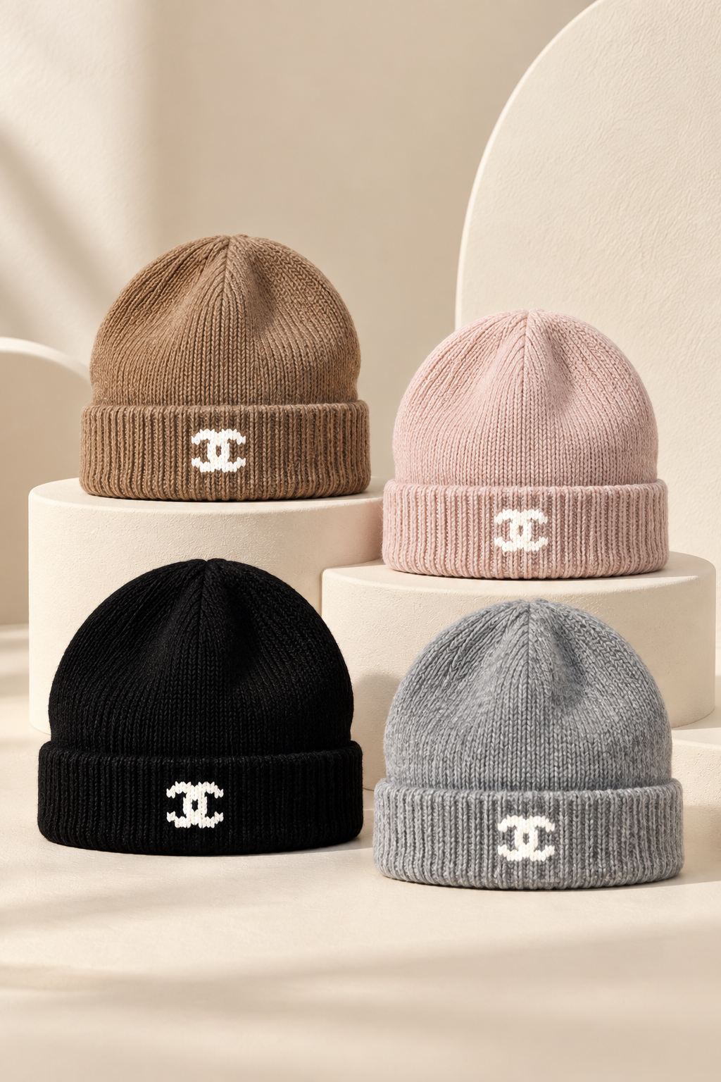 Chanel Beauty GWP Knit Beanie Hat – Four Colors