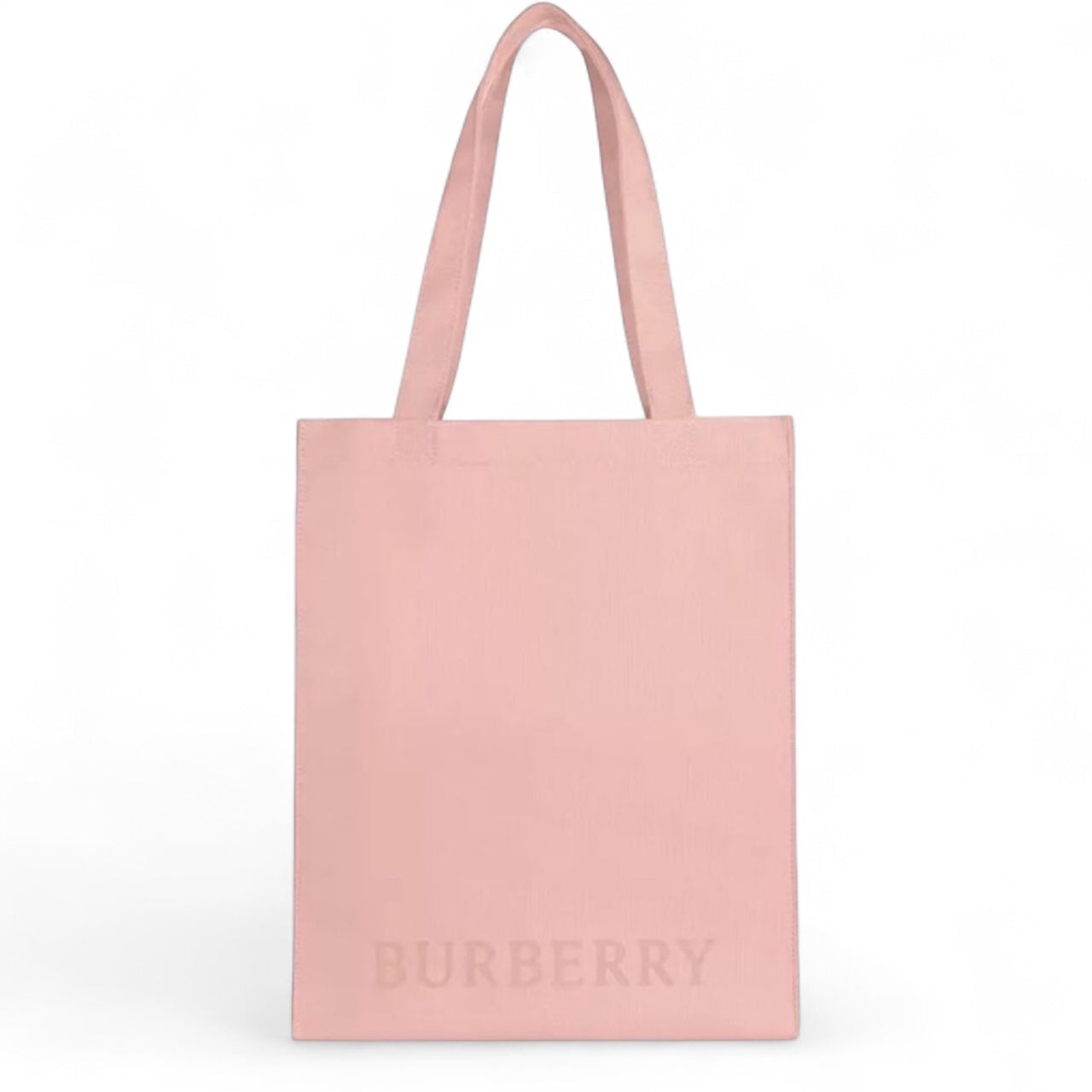 Burberry Pink Canvas Tote Blush Pink Beauty Tote Bag (GWP Edition)