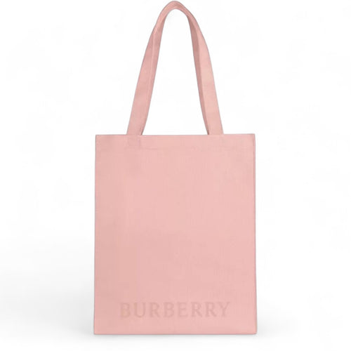 Burberry Pink Canvas Tote Blush Pink Beauty Tote Bag (GWP Edition)