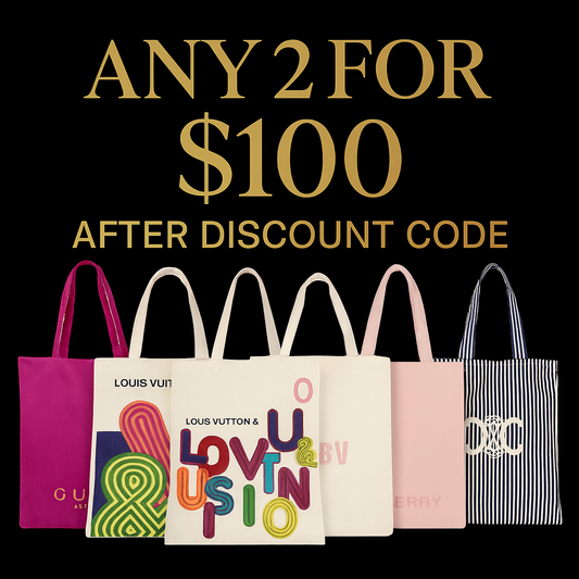 ✨Canvas Tote Bag Sale | Buy 2 Get for $100✨