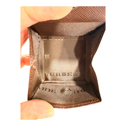 Burberry Vintage Check Coin Case Wallet – Pre-Owned Authentic