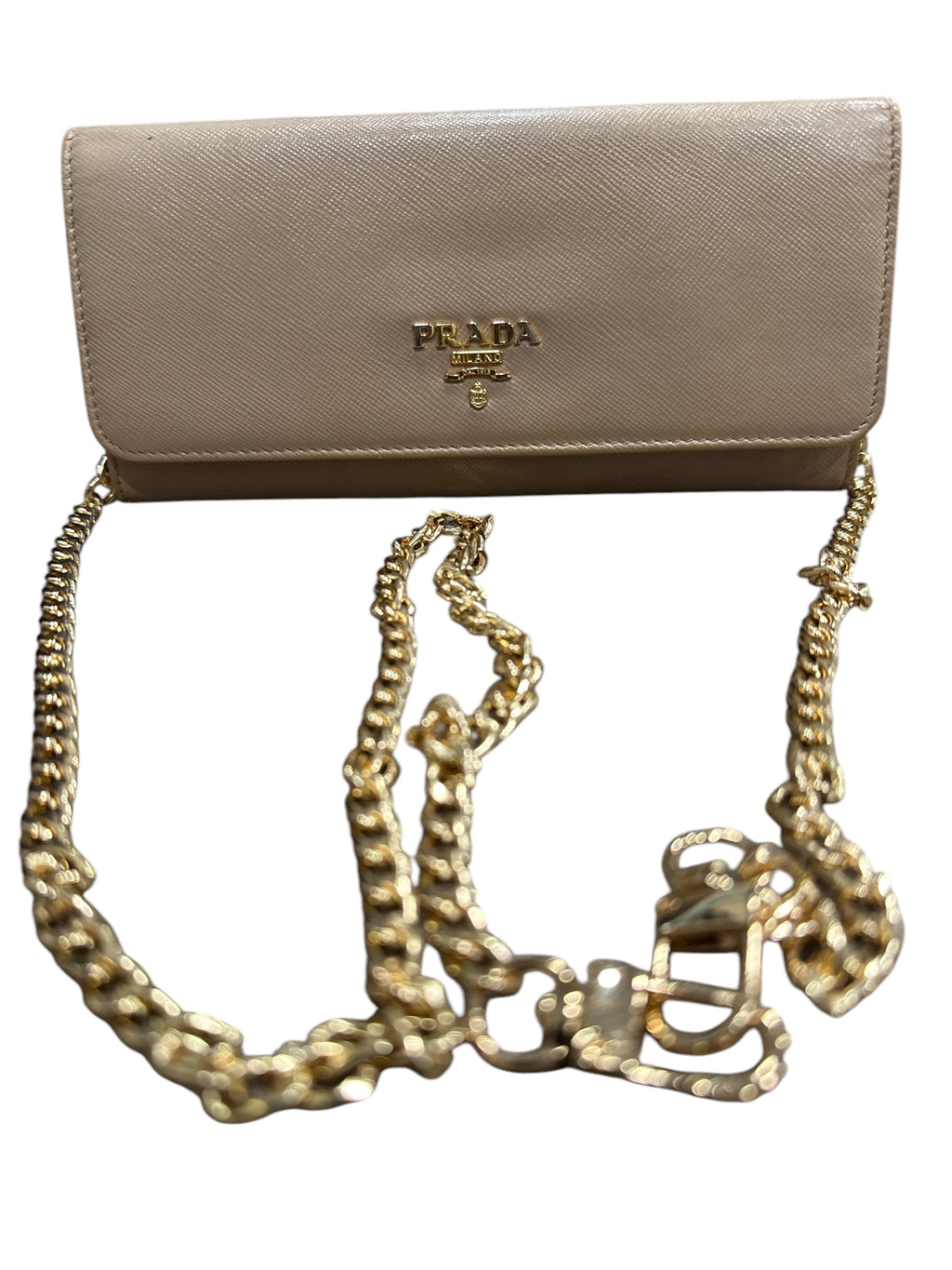 PRADA SAFFIANO MULTIC long wallet - Clairely Amazing