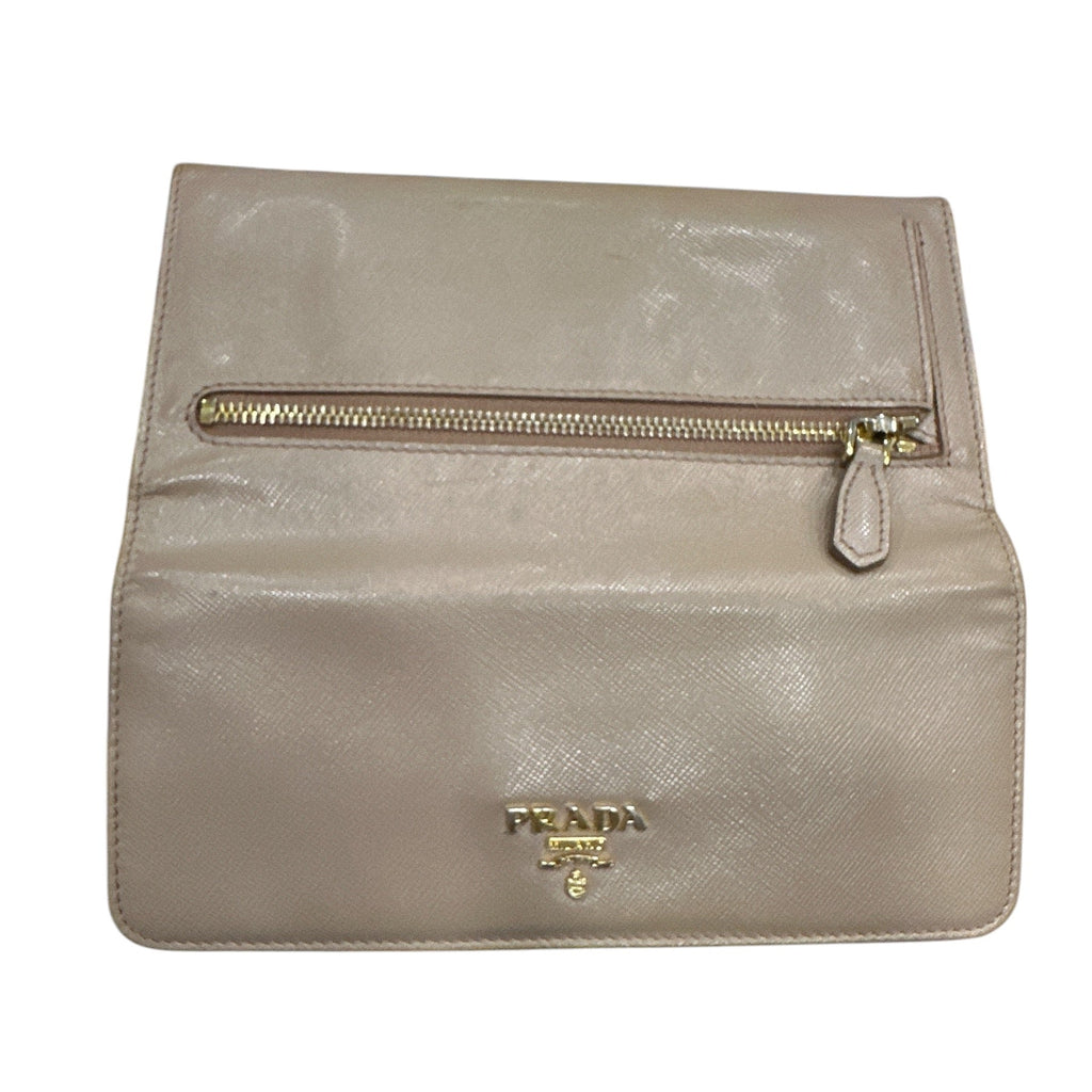 PRADA SAFFIANO MULTIC long wallet - Clairely Amazing